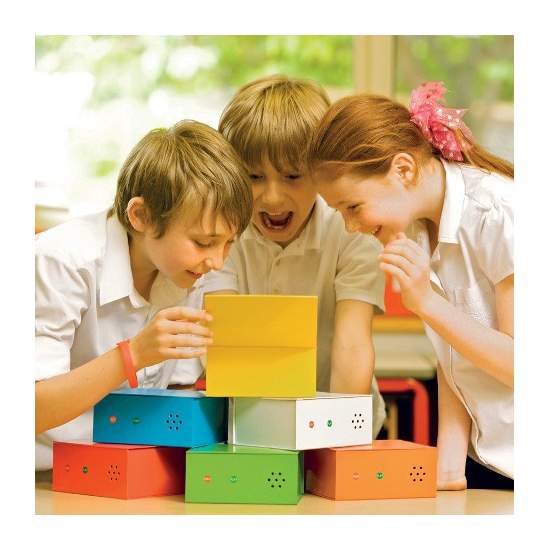 6 Boxes speakers multicolor