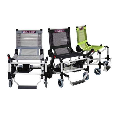 Zinger en fauteuil roulant