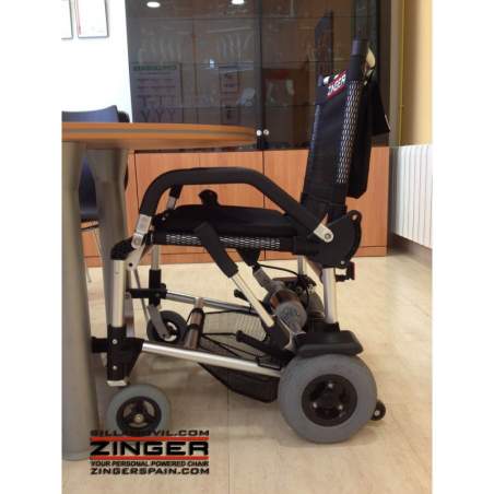 Zinger en fauteuil roulant