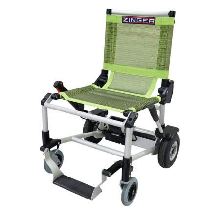 Zinger em cadeira de rodas