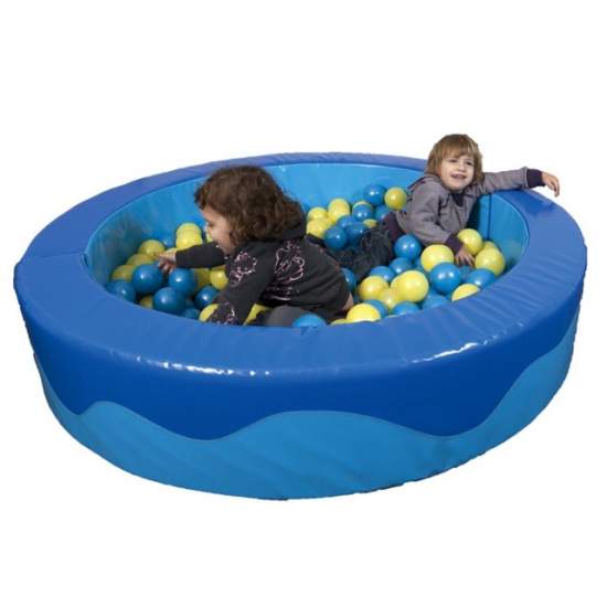 Piscina de bolas redonda