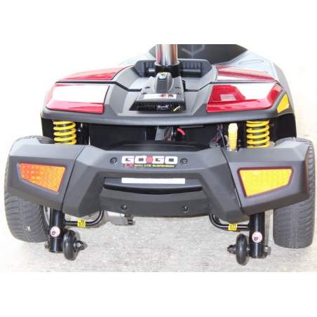 GOGO-LX Scooter 4 rodas e suspensão