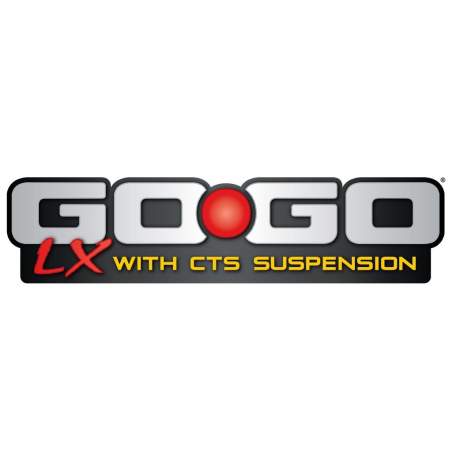 Scooter GOGO-LX de 4 ruedas y suspensión