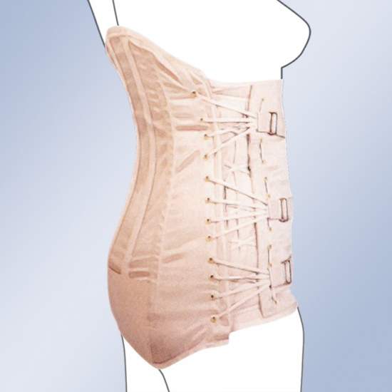 HIGH ceinture de dame de corseterie SEMIRRIGIDA lombo 2000-S