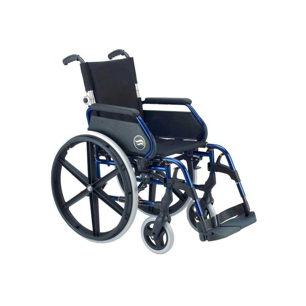 Breezy 250 - Silla de ruedas de acero plegable no autopropulsable Breezy 250 - Silla de ruedas de acero plegable no autopropulsable