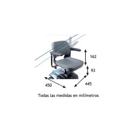 Scooter desmontable Apex i-Confort