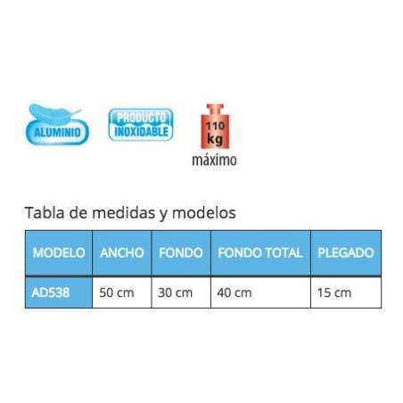 PAREDE assento rebatível CHUVEIRO