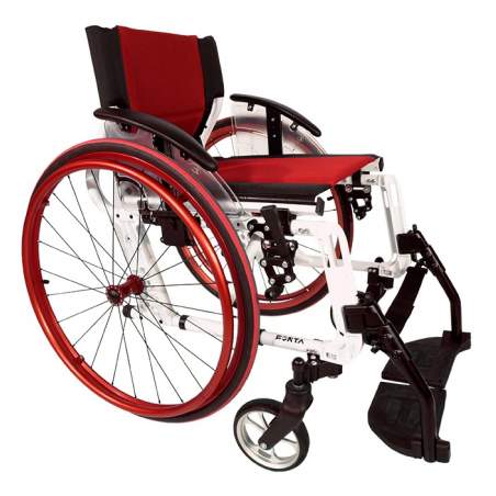 Fauteuil roulant Sport Line en aluminium et pliable