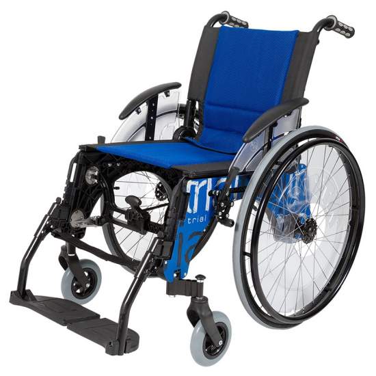 Silla de ruedas Trial Standard Roja