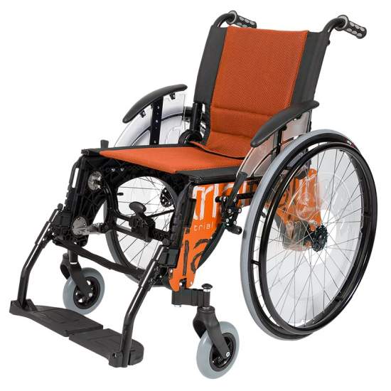 Silla de ruedas Trial Standard Roja 2