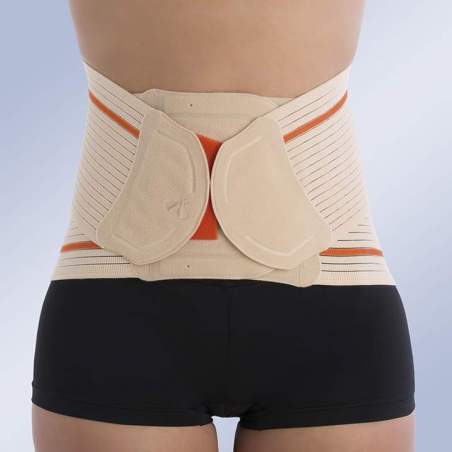 FAJA SACROLUMBAR SEMIRRÍGIDA CORTA