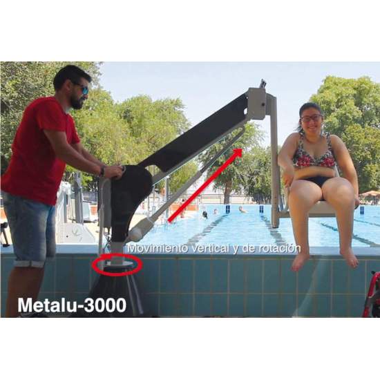 Vattenhiss med fast batteri Metalu 3000 2