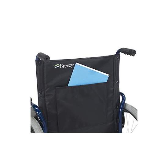 Breezy 90 Silla de ruedas de acero plegable autopropulsable 2