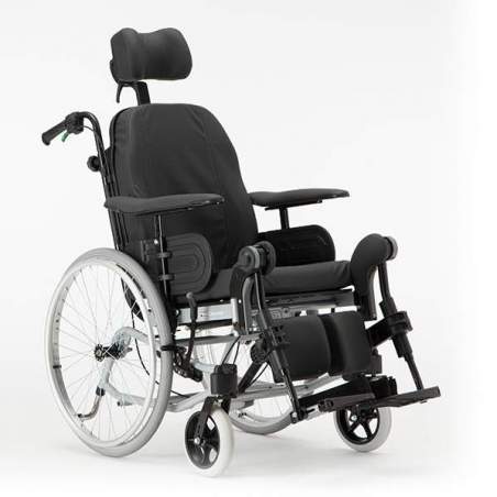 Tilting and Reclining Wheelchair for Positioning Clematis