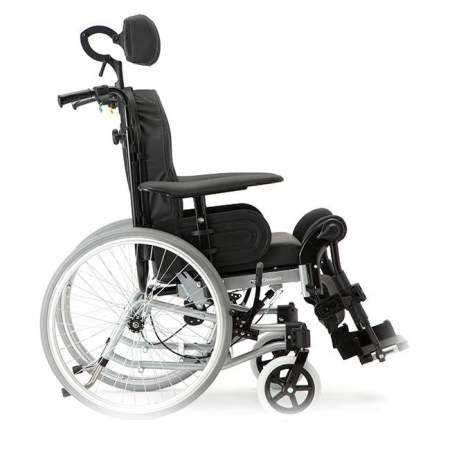Tilting and Reclining Wheelchair for Positioning Clematis