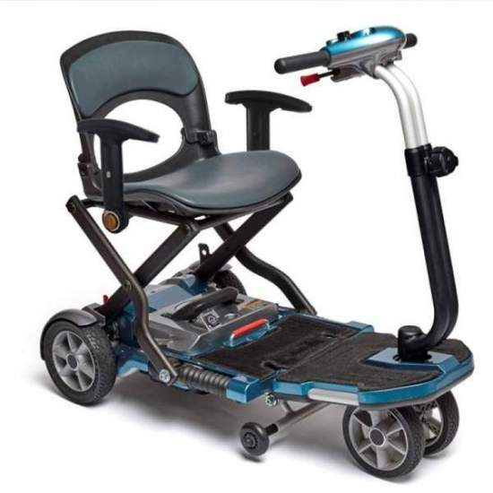 Brio S taittuva skootteri käsinojilla