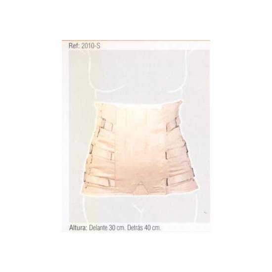 FAJA SACROLUMBAR SEMIRRIGIDA CORTA SEÑORA CORSETERIA 2010-S
