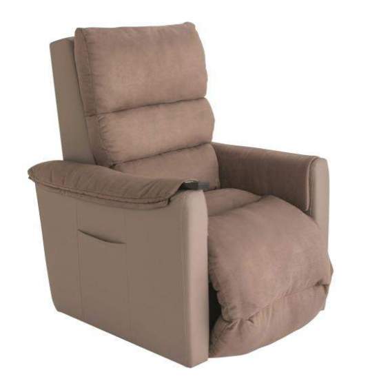 Cozy up armchair with adjustable backrest in depth