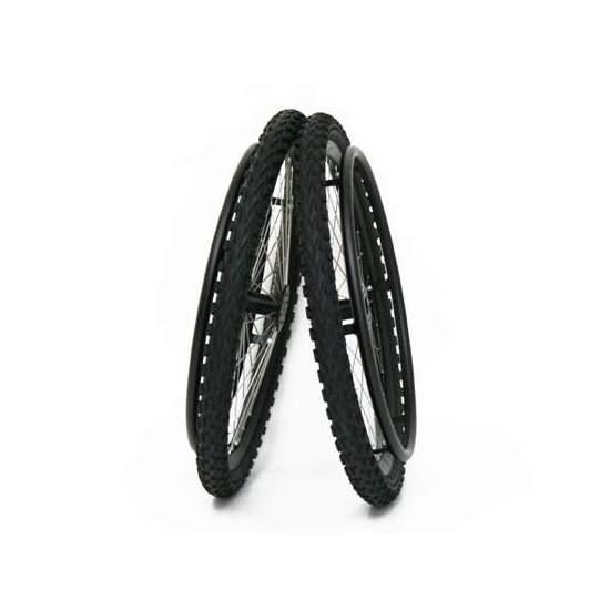 Roues hors route 24 "x2" 2