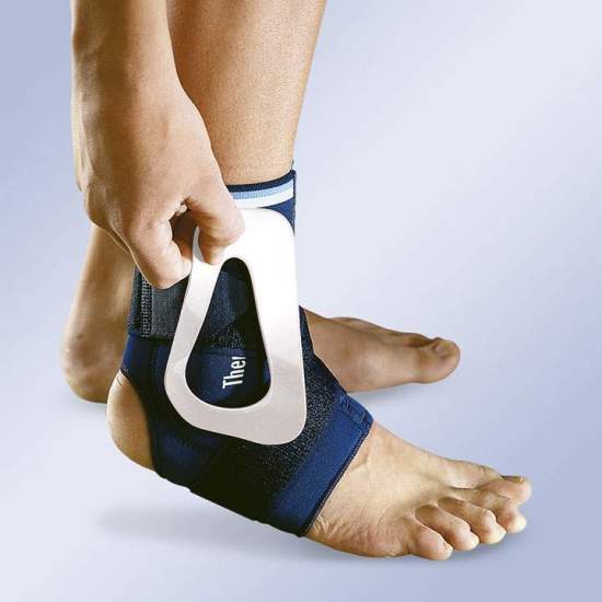 CAVIGLIA STABILIZZATORE IN NEOPRENE CON PIASTRE TERMOPLASTICHE