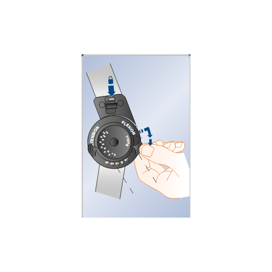Knie-orthese met slot (2... 2