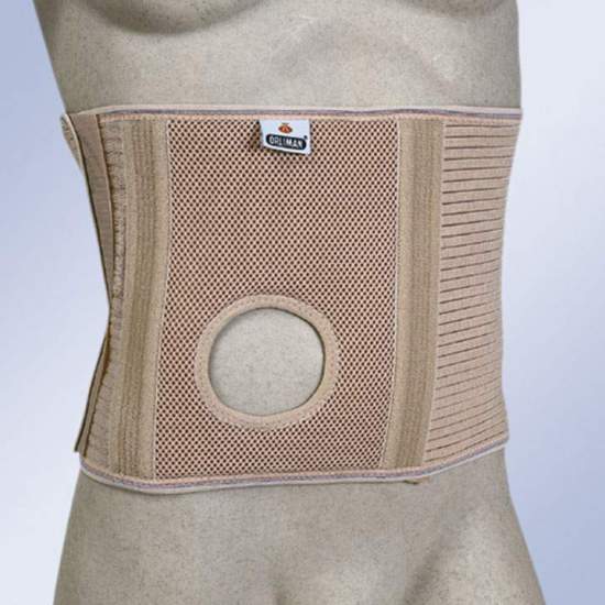 CINTO ABDOMINAL PARA OSTOMIZADO COM BURACO DE ESTOMA