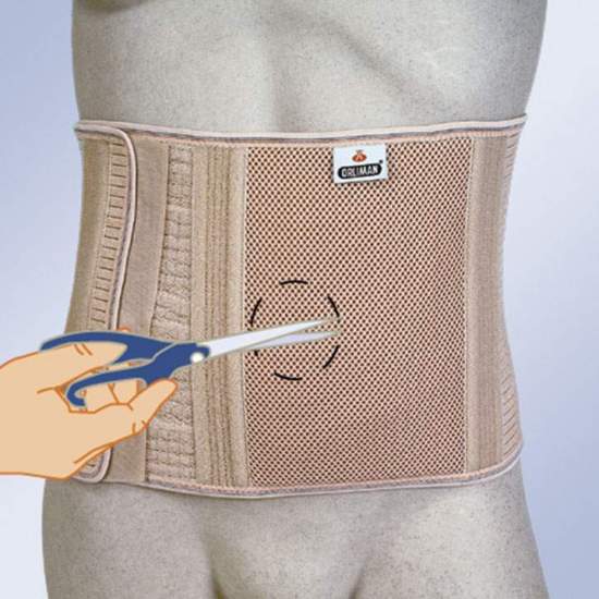 ABDOMINAL BELT FOR OSTOMIZED WITHOUT HIGH HOLE COL-240