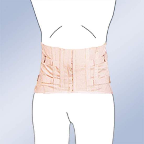 Faja Sacrolumbar Semirrigida Corta Caballero Corseteria Orliman 3010-C