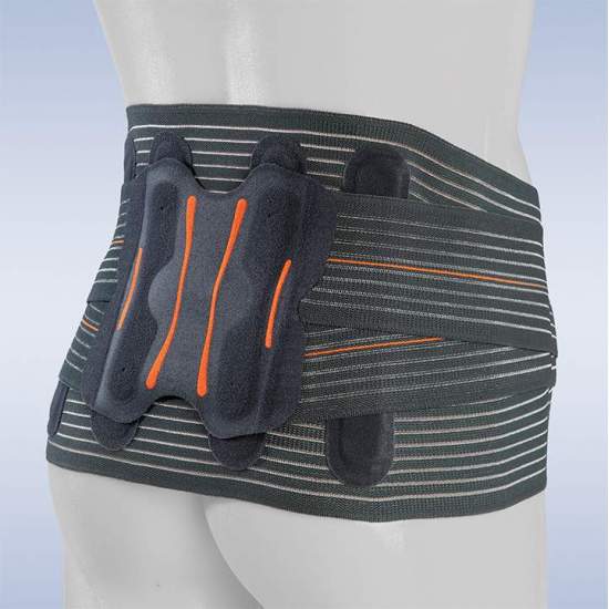 SEMI-RIGID SACROLUMBAR BELT LUMBITRON ELITE DUO SHORT