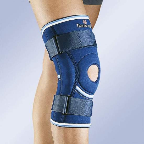 NEOPRENE OPEN KNEE STRAPS METAL BALL 4104