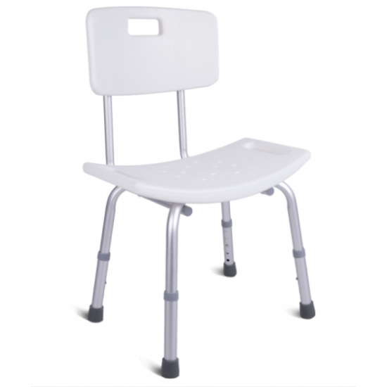 Silla de ducha con respaldo...