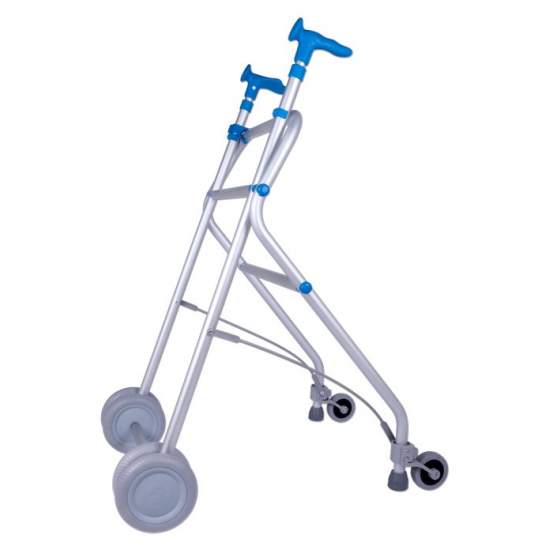 Faltbarer Rollator aus Aluminium