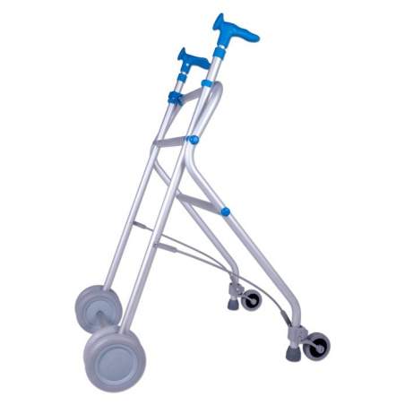 Folding aluminum walker Rollatino