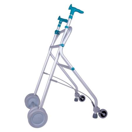 Folding aluminum walker Rollatino