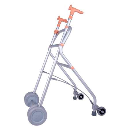 Folding aluminum walker Rollatino