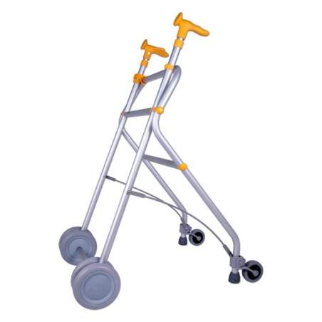 Faltbarer Rollator aus Aluminium