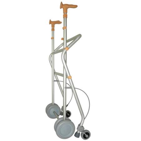 Opvouwbare aluminium rollator Rollatino