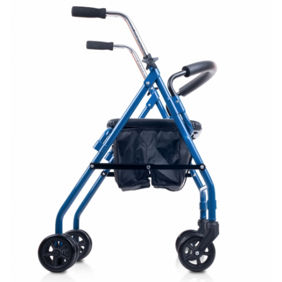 Walker met economische mand 2