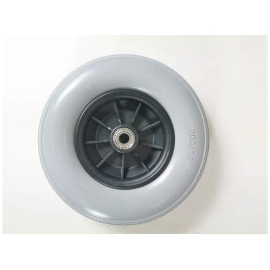 Original solid front wheel...