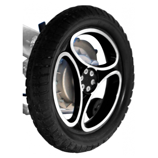 Original solid rear wheel...