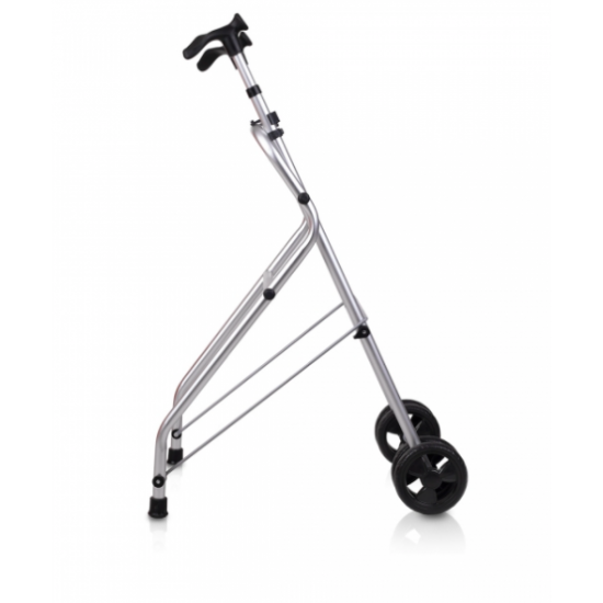 1G aluminium sittlös rullator