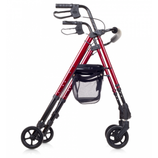 Rollator i aluminium med... 2