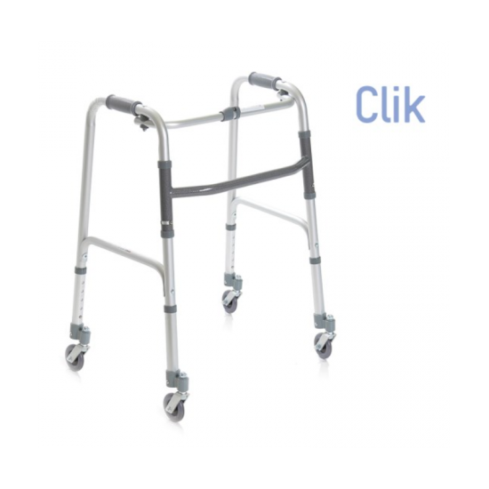 Andador plegable con 4...