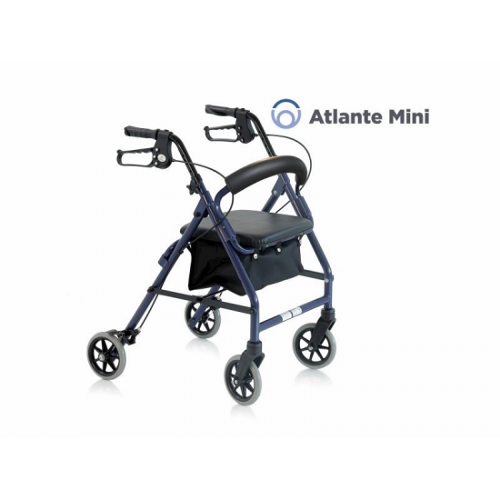 4-hjulig aluminium walker...