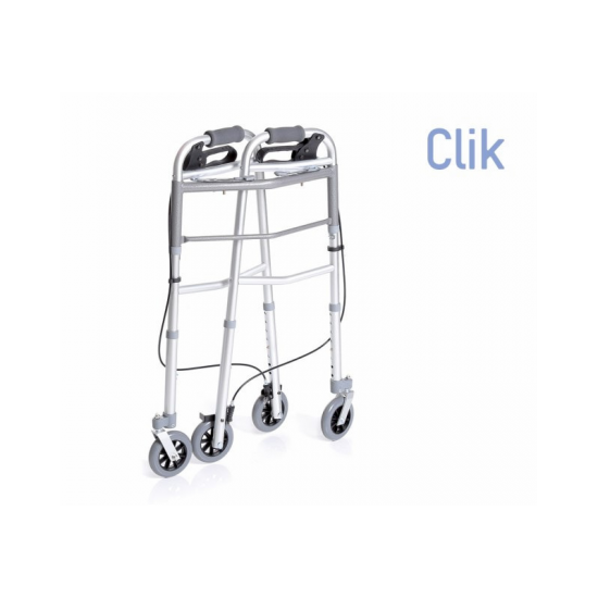 4-hjuls rullator med bromsar