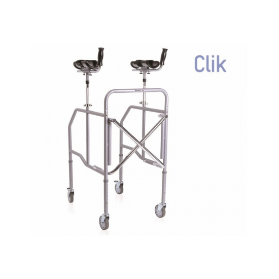 Andador con apoyo de...