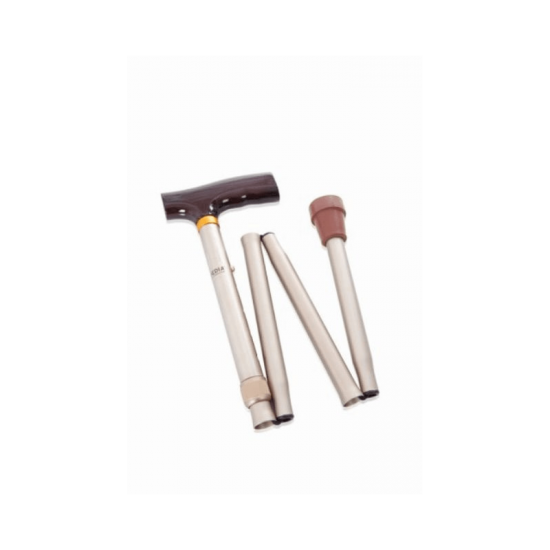 Folding aluminum cane BRONZE