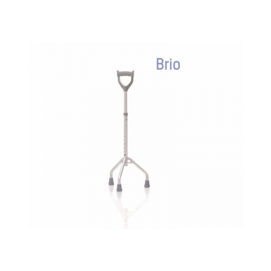 Tripod with closed handle