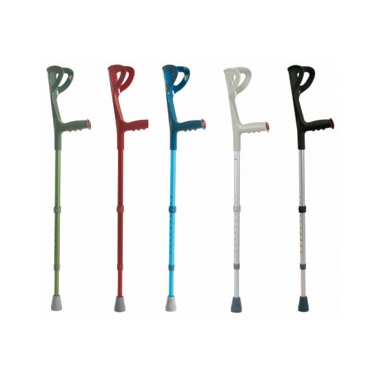 Aluminium crutch colours