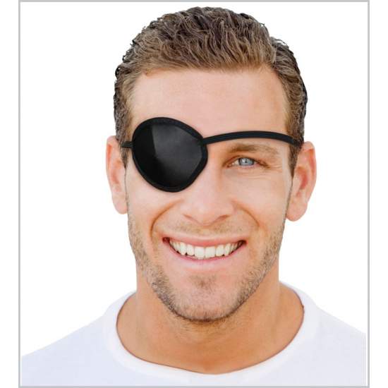 Augenklappe (schwarz)